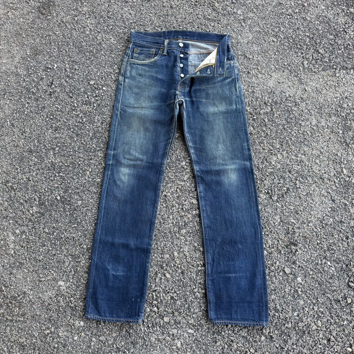 Levi's LEVI’S 501 BUTTON FLY SELVEDGE JEAN DENIM PANTS Size US 31 - 1 Thumbnail
