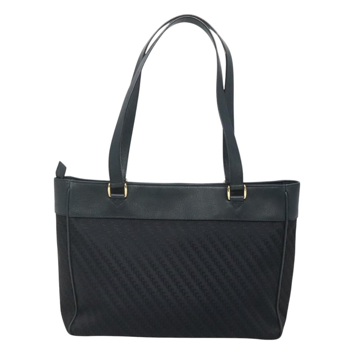 Gucci GUCCI Tote Bag Canvas Navy Gold 001 865 001 865 Size ONE SIZE - 3 Thumbnail