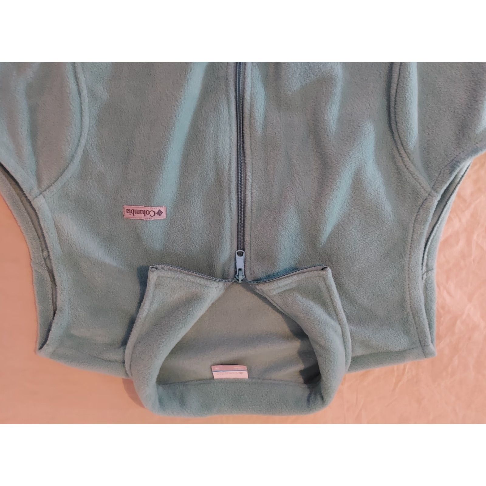 Vintage Columbia Sportswear Womens Vest Full Zip 3X Blue Outdoor Hiking Athletic Size XXL / US 16-18 / IT 52-54 - 2 Thumbnail