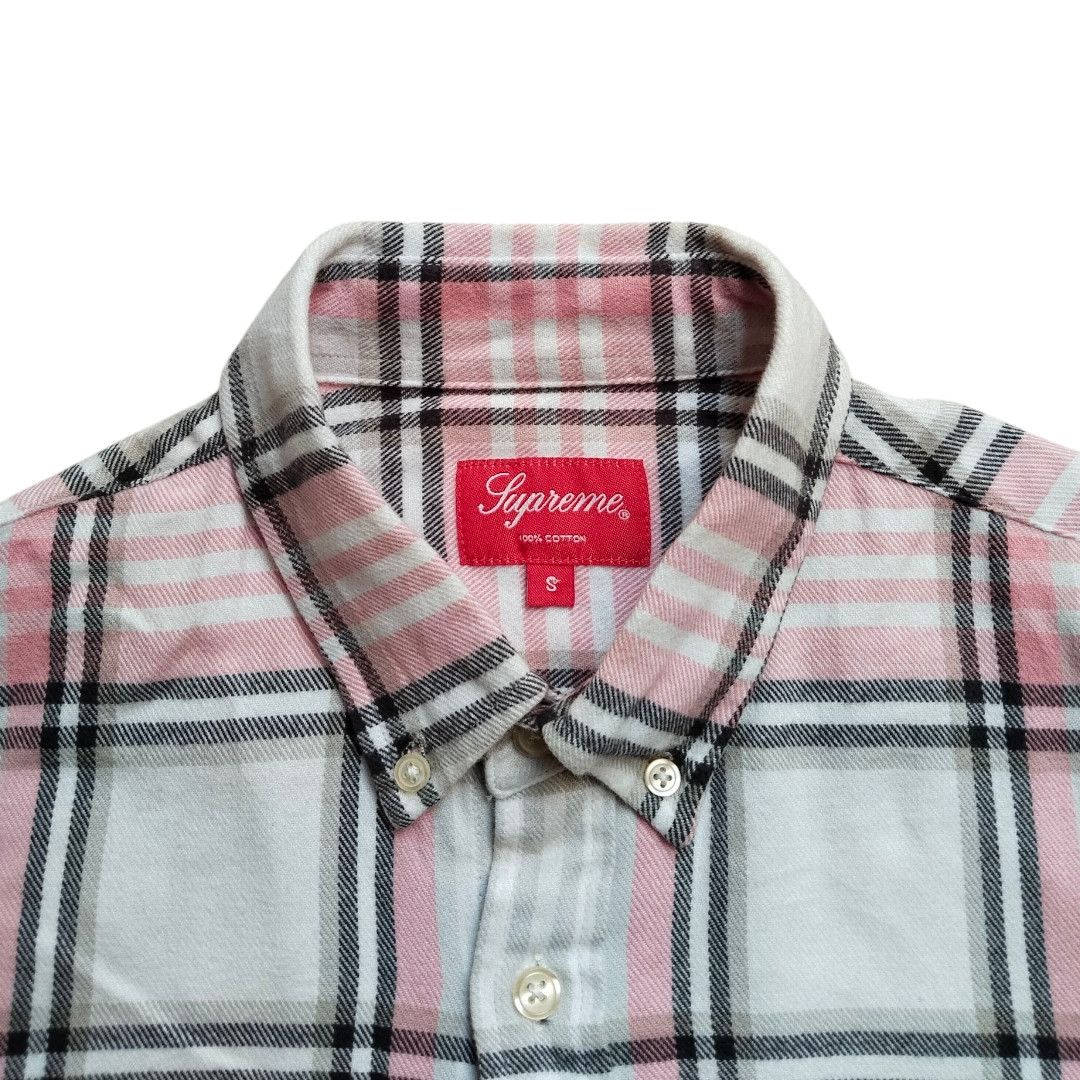 Supreme Supreme plaid flannel shirt Size US S / EU 44-46 / 1 - 4 Thumbnail
