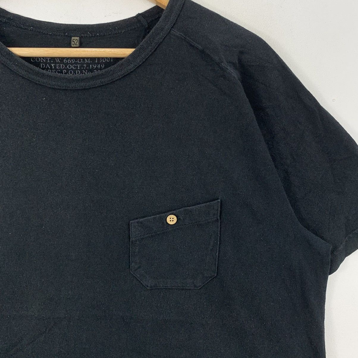 Nigel Cabourn NIGEL CABOURN Military Army Single Pocket Japanese Tshirt Size US L / EU 52-54 / 3 - 4 Thumbnail