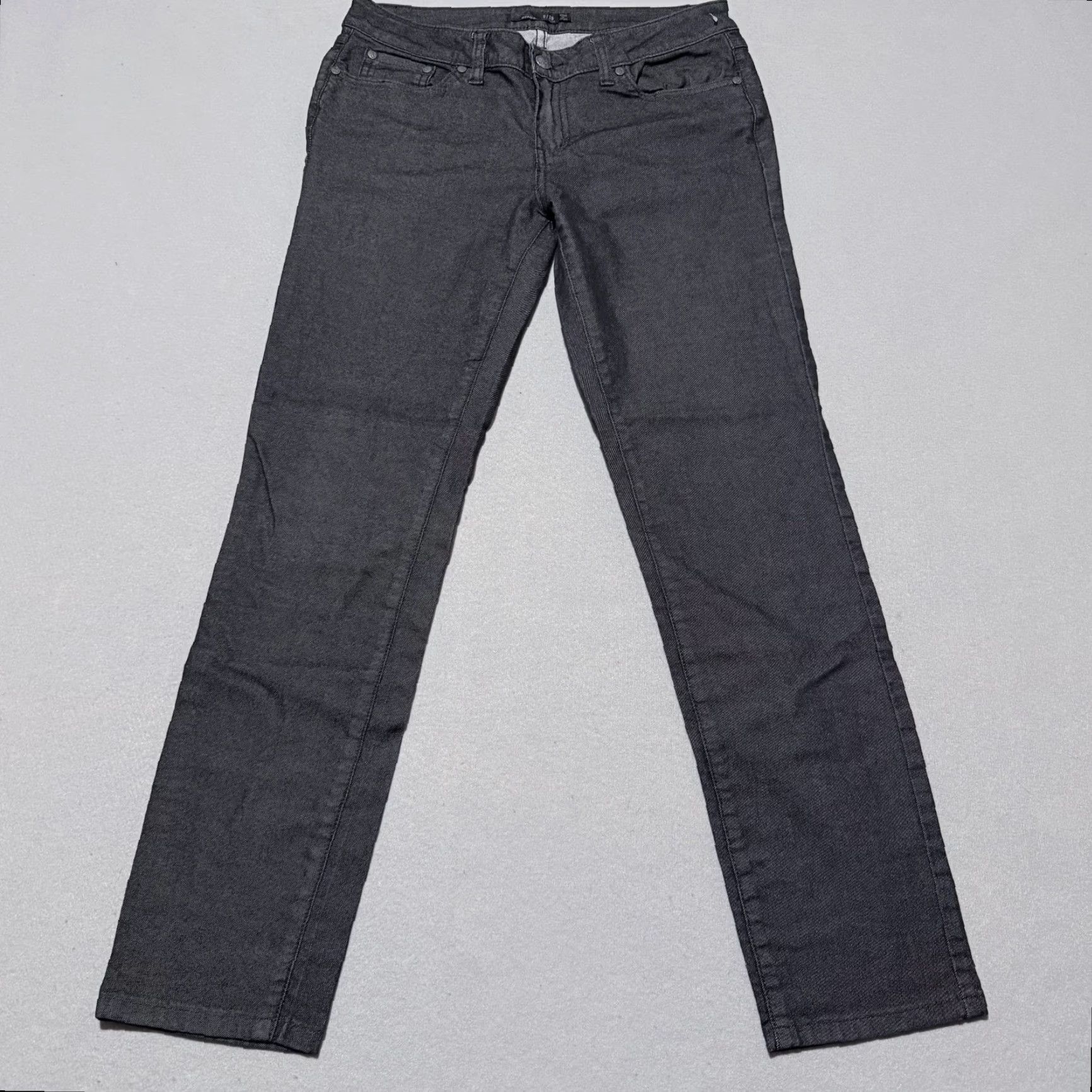 Prana Prana Jeans Women's Gray Denim Pockets Classic Slim Straight Zip Fly - 6/28 Jeans Women Gray Slim Straight Zip Fly Pockets 6/28 Size 28" / US 6 / IT 42 - 2 Thumbnail