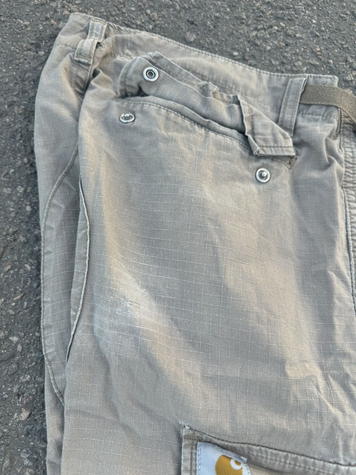 Carhartt × Vintage Vintage Y2K 90s Carhartt Crazy Baggy Cargo Pants Size US 32 / EU 48 - 10 Thumbnail