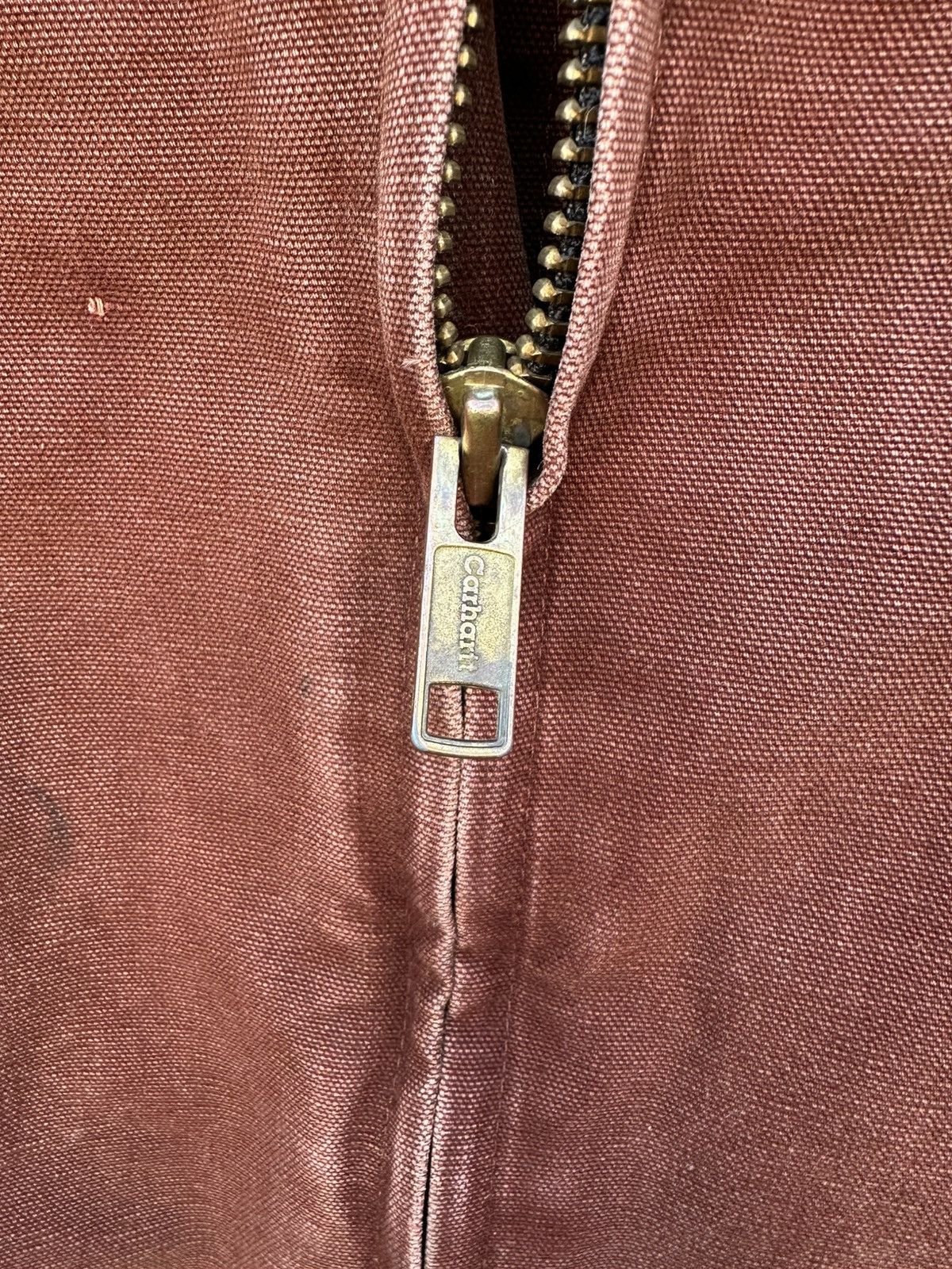 Carhartt × Vintage Fades Reddish Brown Carhartt J14 CLY Duck jacket Size US L / EU 52-54 / 3 - 7 Thumbnail