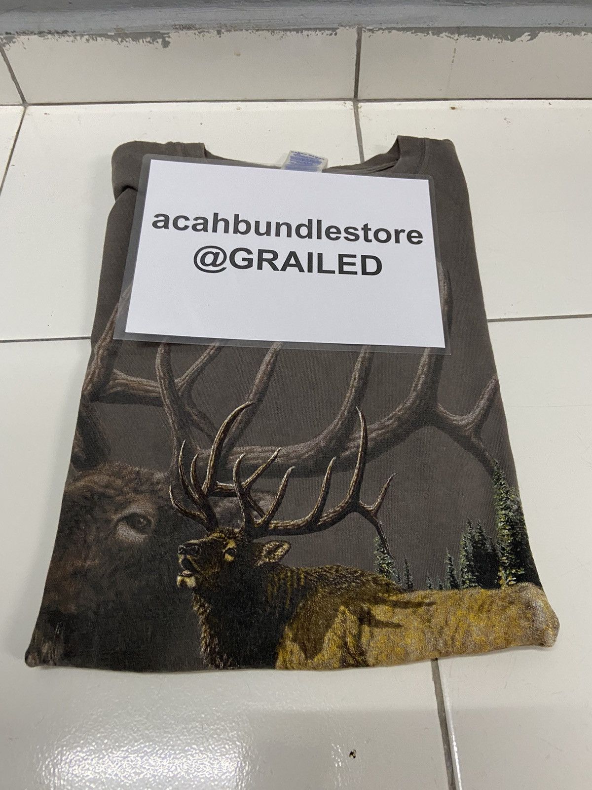 Habitat GARDNER BUCK STAG DEER BY POLAR GRAPHICS TEE SHIRT Size US XL / EU 56 / 4 - 13 Thumbnail