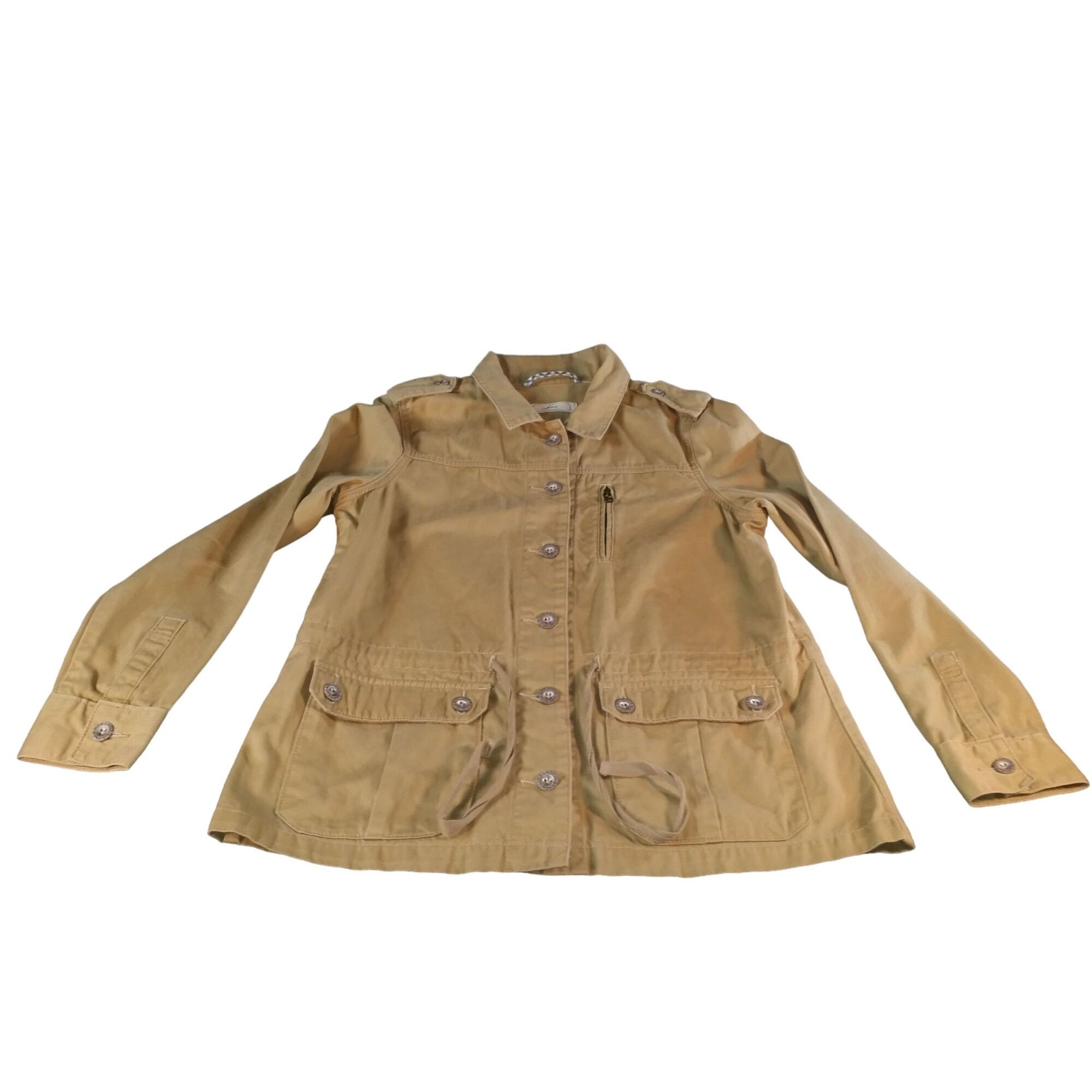 Levi's Levis Military Jacket Women Sz M Tan Utility Casual Outdoors Size M / US 6-8 / IT 42-44 - 1 Thumbnail