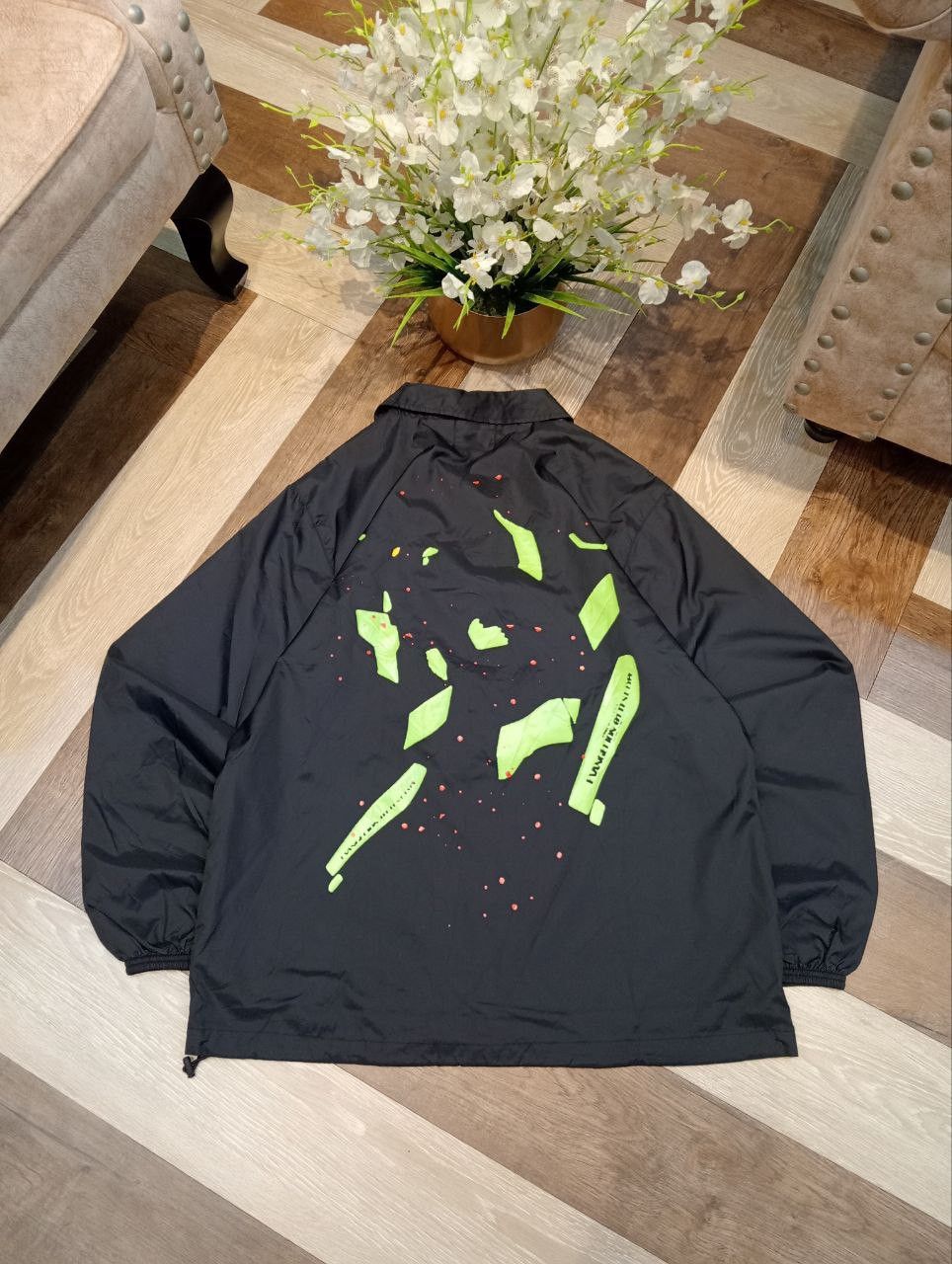 Anime EVANGELION RADIO EVA KHARA SPECIAL GOV'T AGENCY JACKET Size US XL / EU 56 / 4 - 2 Thumbnail