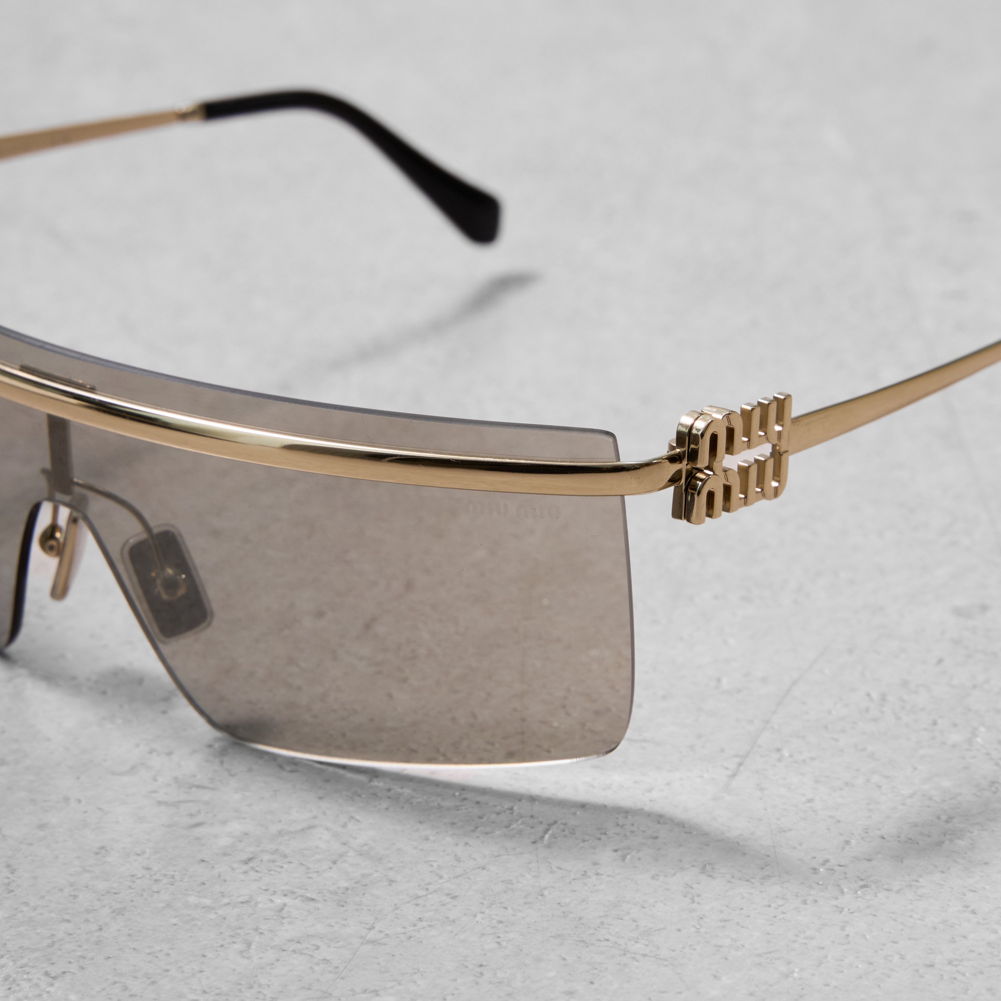 Miu Miu MIU MIU MU 50ZS_ZVN1I2 Sunglasses Size ONE SIZE - 4 Thumbnail