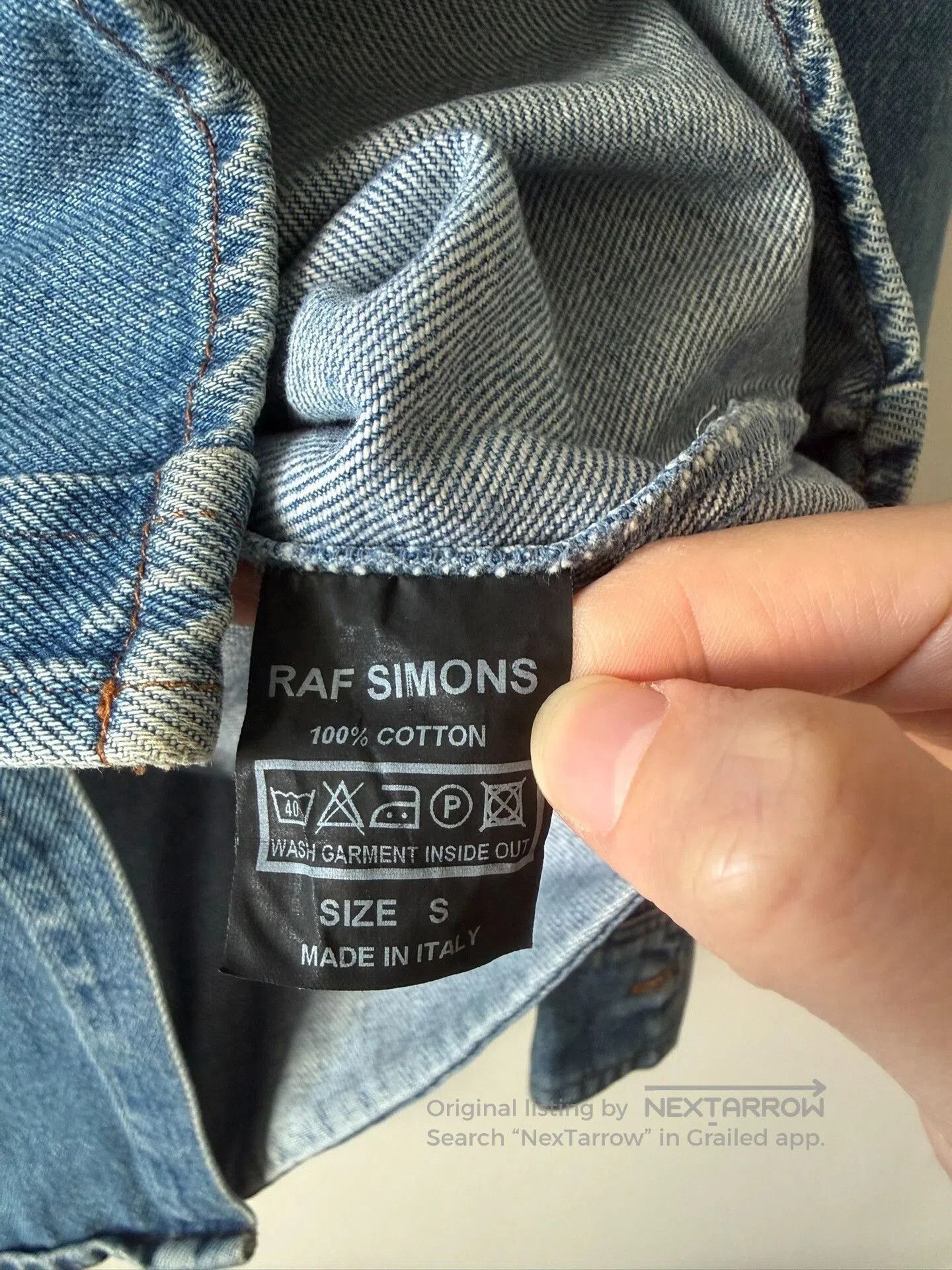 Raf Simons Raf Simons Denim Shirt. Size US S / EU 44-46 / 1 - 4 Thumbnail