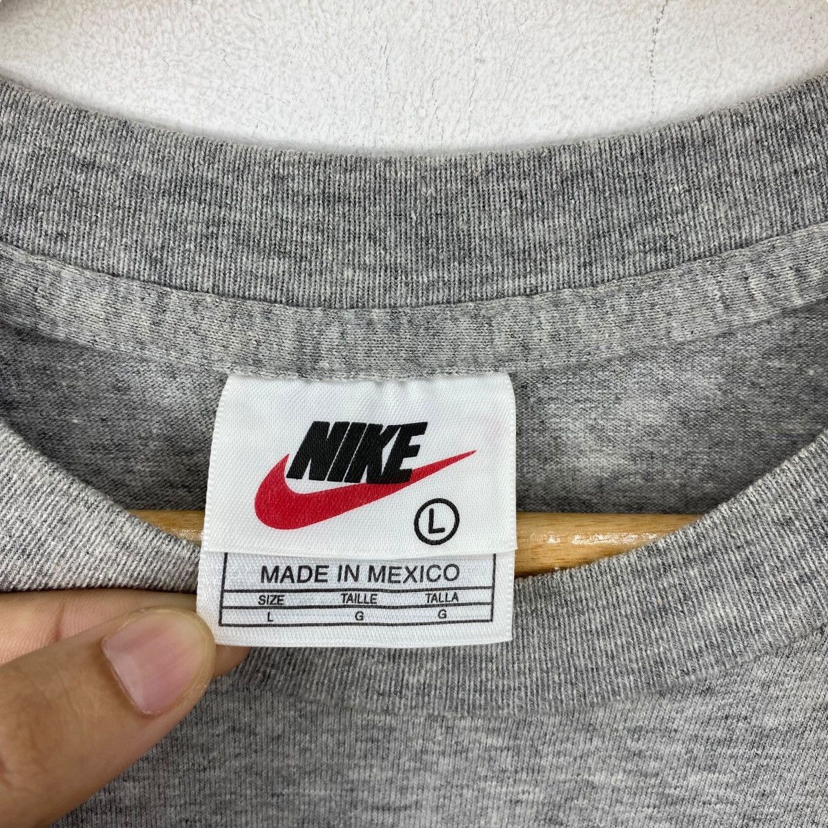 Nike Vintage 90's NIKE CHICAGO BULLS Nba Finals '98 Champions Tee Size US L / EU 52-54 / 3 - 6 Thumbnail