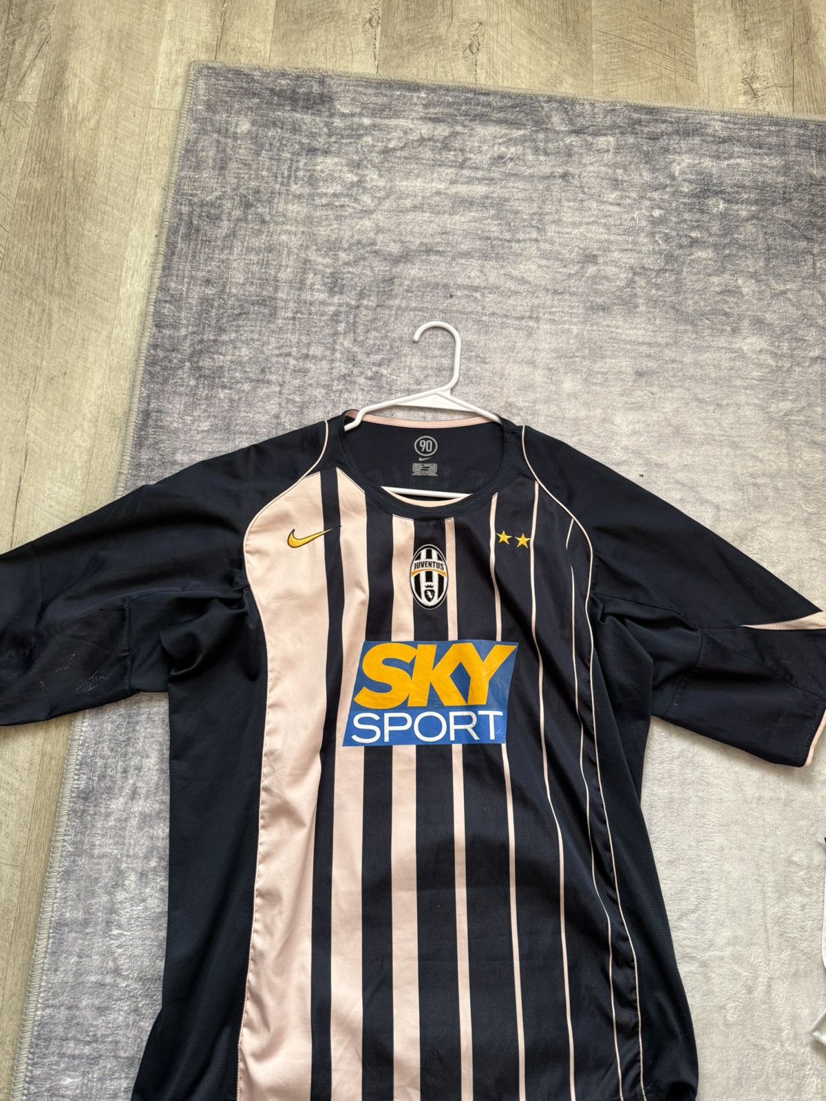 Nike 2004/05 Juventus Away Jersey - Nedved 11 Size US XL / EU 56 / 4 - 1 Thumbnail