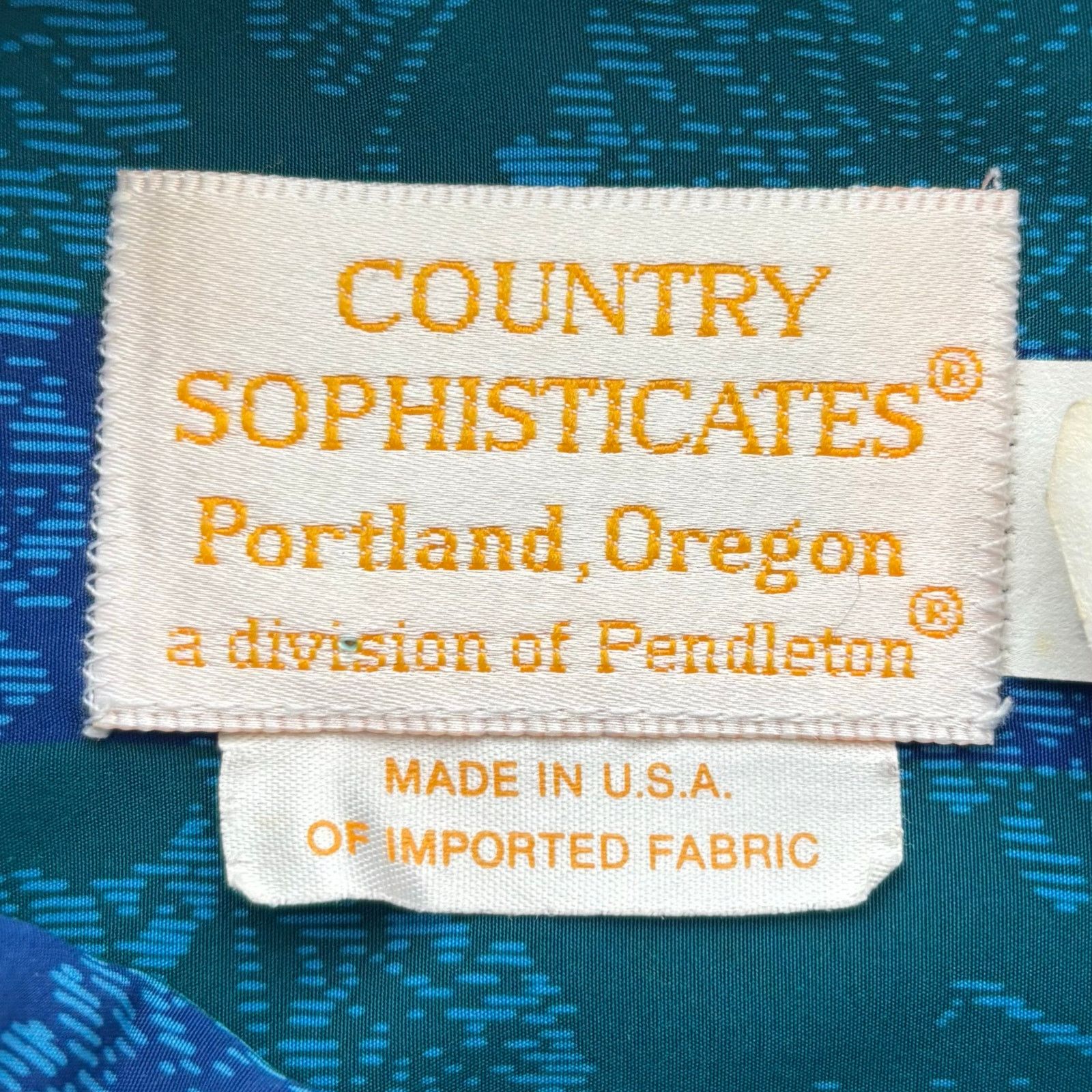Other Pendleton Country Sophisticates Striped Floral Shirt Size 16 Size XXL / US 16-18 / IT 52-54 - 6 Thumbnail
