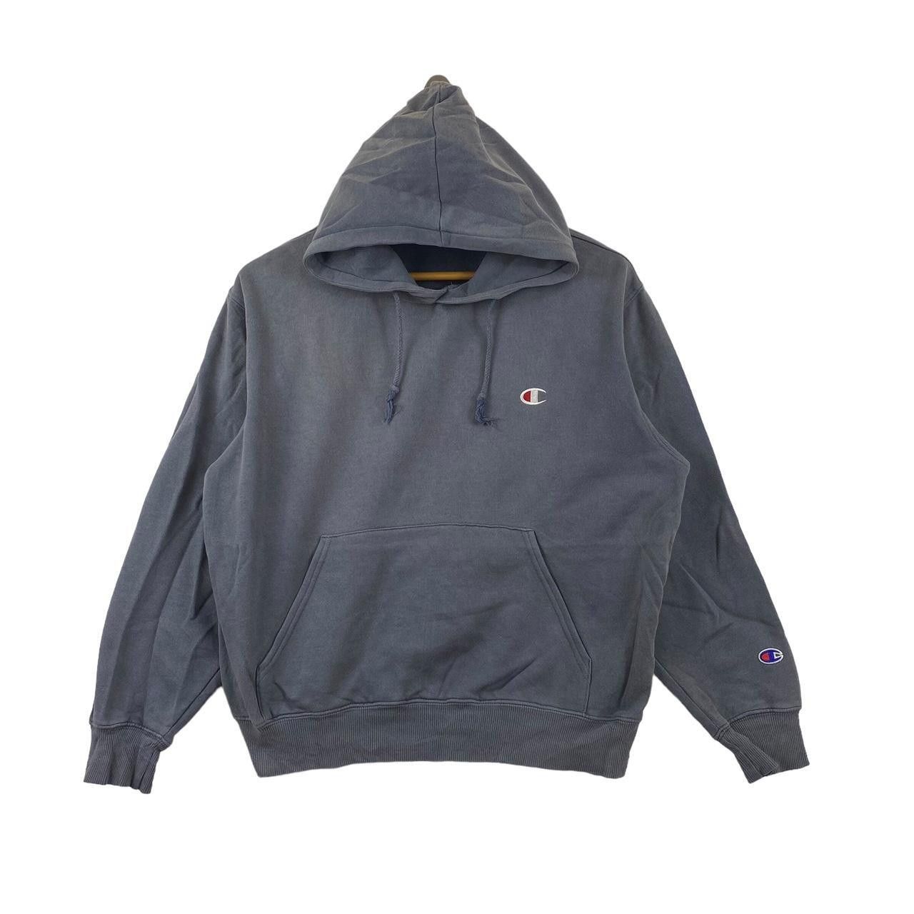 Champion Vintage 90’ CHAMPION USA Natural Sun Faded Pullover Hoodie Size M / US 6-8 / IT 42-44 - 1 Thumbnail