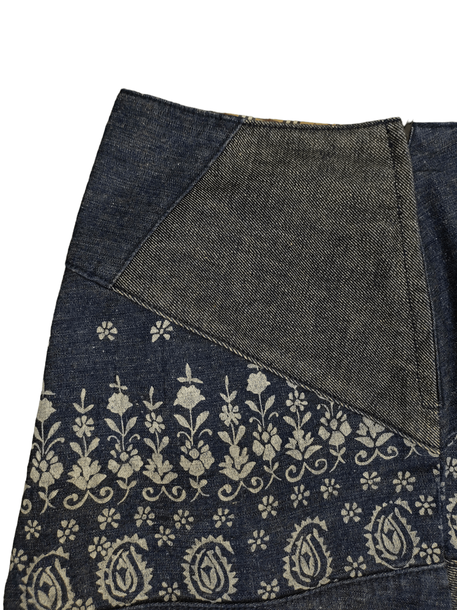 Burberry Burberry London Blue Label Paisley Patchwork Mini Skirt Size 24" / US 00 / IT 34 - 3 Thumbnail
