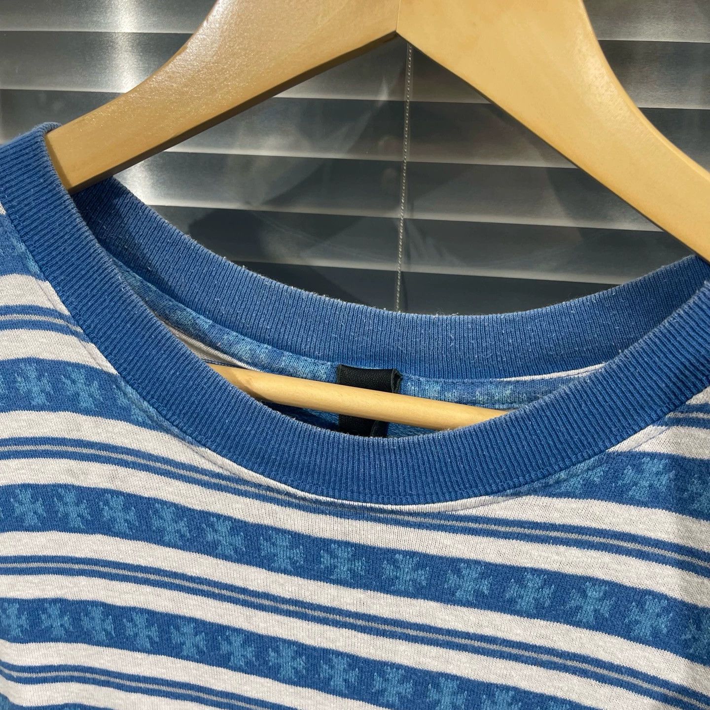 Chrome Hearts Chrome Hearts Blue-White Sword Embroidered SS M Tee 95New Size US M / EU 48-50 / 2 - 5 Thumbnail
