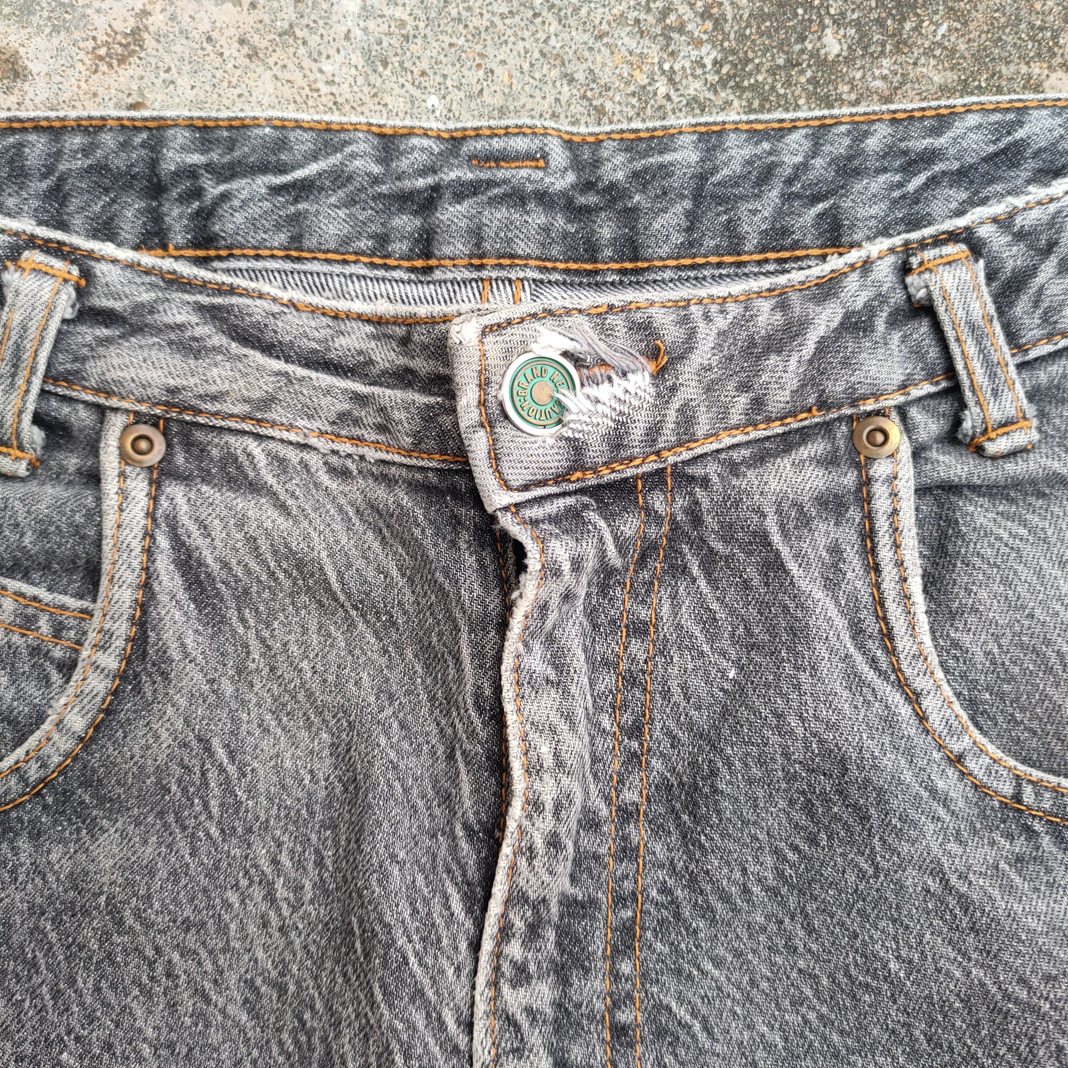 Japanese Brand VINTAGE VICEFER FADED BLACK JEANS DENIM PANTS Size US 34 / EU 50 - 5 Thumbnail