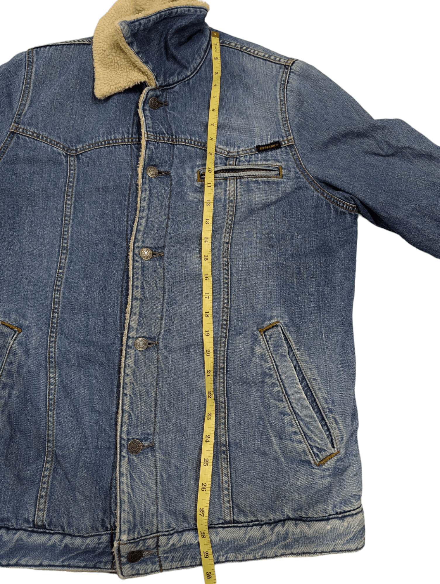 Hysteric Glamour Hysteric Glamour Kinky Jeans Denim Sherpa Jacket Size L / US 10 / IT 46 - 19 Thumbnail