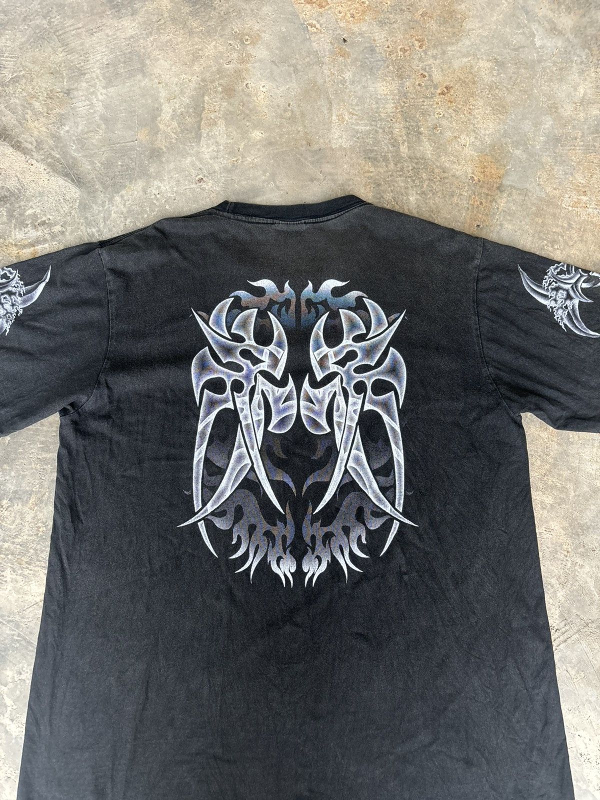If Six Was Nine × Japanese Brand Vintage Y2k Heavy Metal Ifsixwasnine Punk Style Tshirt Size US L / EU 52-54 / 3 - 5 Thumbnail