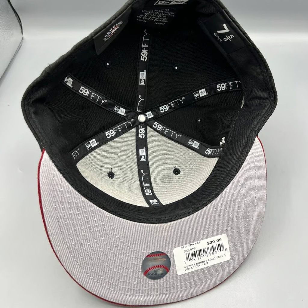New Era Arizona Diamondbacks Hat Men 7 5/8 59Fifty New Era Fitted Size ONE SIZE - 5 Thumbnail