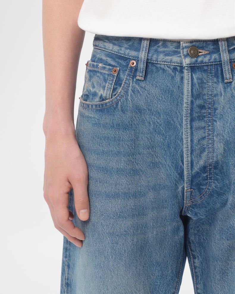 Valentino o1y0525 Denim Pant in Blue Size US 33 - 2 Thumbnail