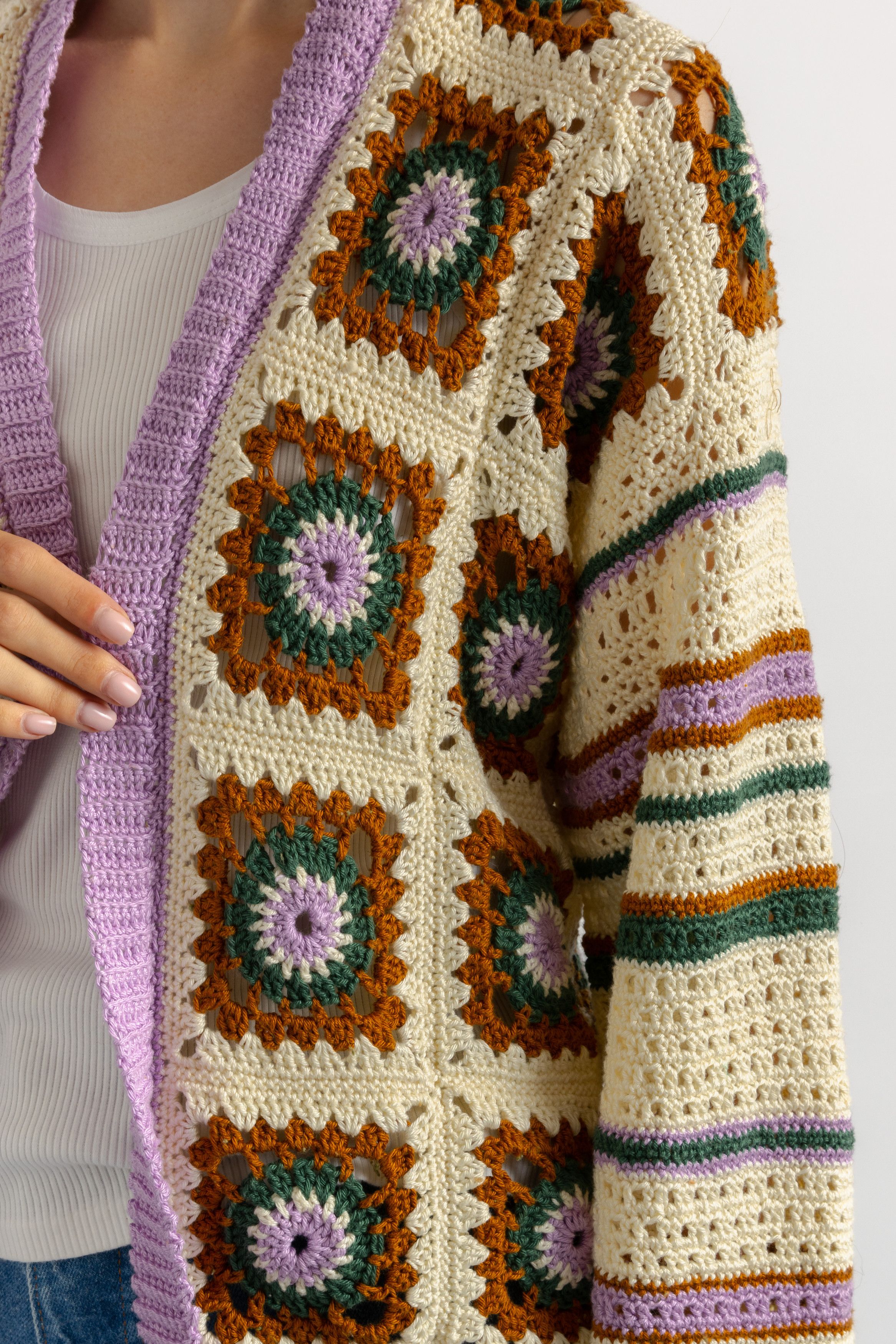 Vintage Vintage Woman Lace Cardigan Size Medium 6188 Size M / US 6-8 / IT 42-44 - 9 Thumbnail