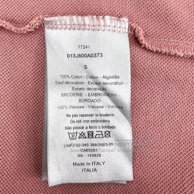 Dior Dior Pink CD letter embroidery cotton lapel single-breaste Size US S / EU 44-46 / 1 - 6 Thumbnail