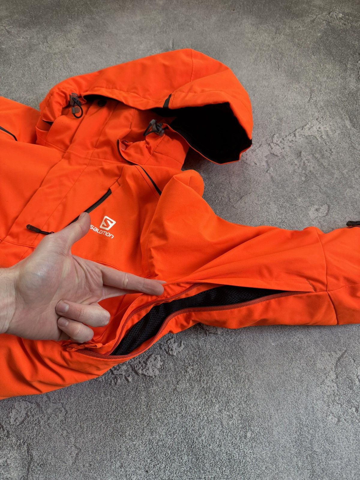 Salomon Salomon S outdoor ski snowboarding jacket zip snow gorpcore Size US S / EU 44-46 / 1 - 22 Thumbnail