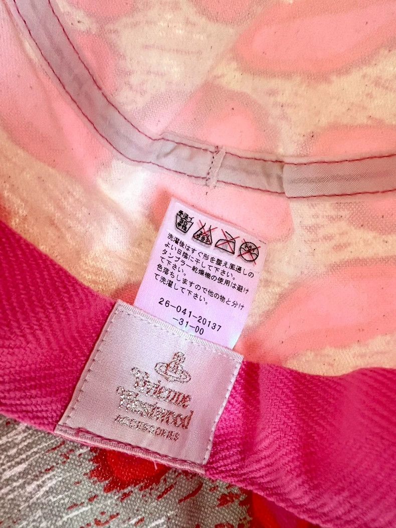 Vivienne Westwood Vivienne Westwood Pink leopard print fisherman's cap newsb Size ONE SIZE - 7 Thumbnail