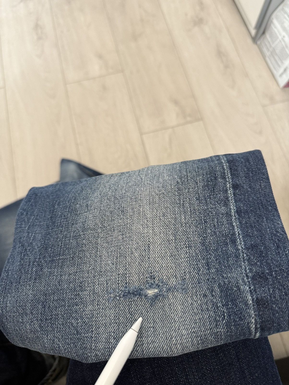 Levi's Levi’s 501 XX Selvedge Washed Distressed Denim 1947 Big E Size US 34 / EU 50 - 21 Thumbnail