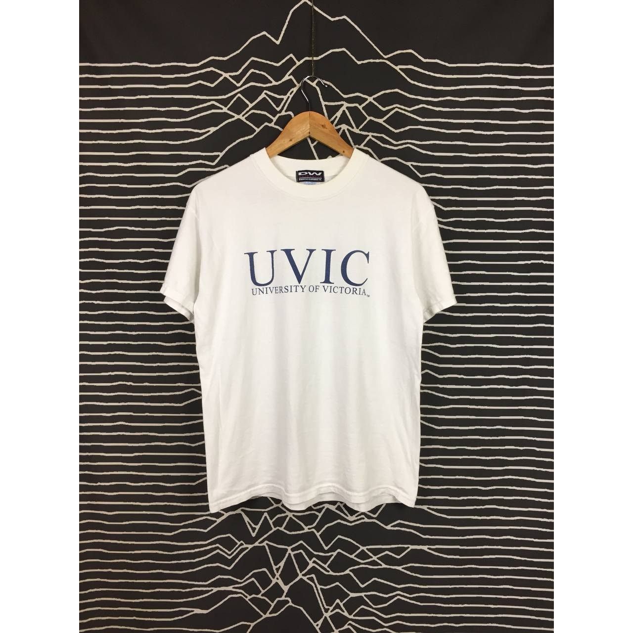 Vintage Vtg Dubwear Clothing Co. UVIC University Of Victoria Tee Size US M / EU 48-50 / 2 - 2 Thumbnail