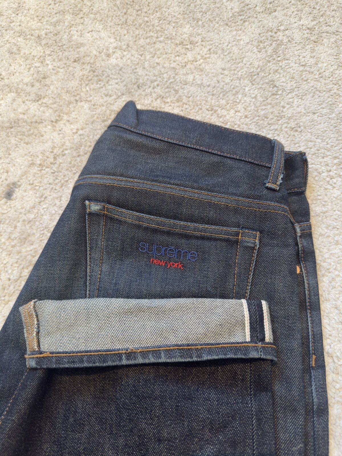 Supreme Selvedge Supreme jeans Size US 32 / EU 48 - 1 Thumbnail