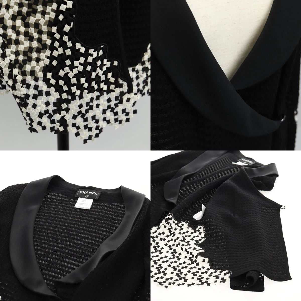 Chanel Chanel Cardigan Rayon 36 Jacket Size US XXS / EU 40 - 4 Thumbnail