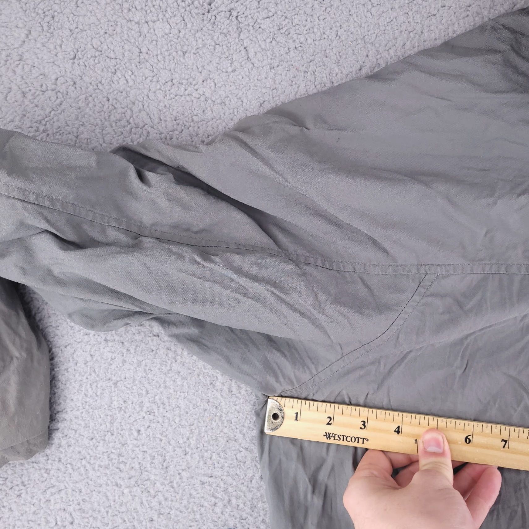Eddie Bauer VINTAGE Eddie Bauer Jacket Mens L Gray Retro Gore Nylon Overcoat 90s Mens Size US L / EU 52-54 / 3 - 5 Thumbnail