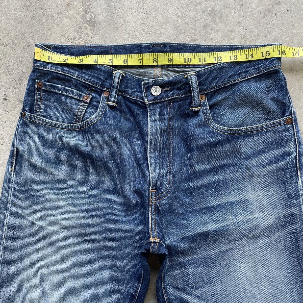 Jean × Levi's Levi’s 502 Faded Blue Distressed Jeans Denim Pants W32x29 Size US 32 / EU 48 - 5 Thumbnail