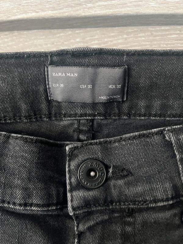 Zara Zara denim jeans Size US 30 / EU 46 - 3 Thumbnail