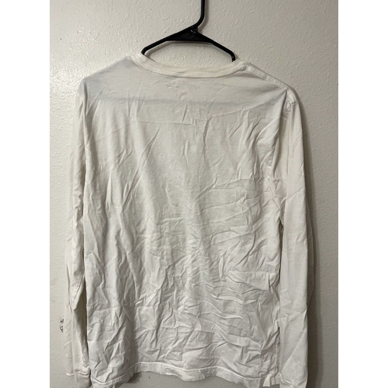 Nautica Nautica Men's Large Long Sleeve Solid White Pullover Sweater - Classic Knit, Lightweight, Embroidered Logo Size US L / EU 52-54 / 3 - 2 Thumbnail