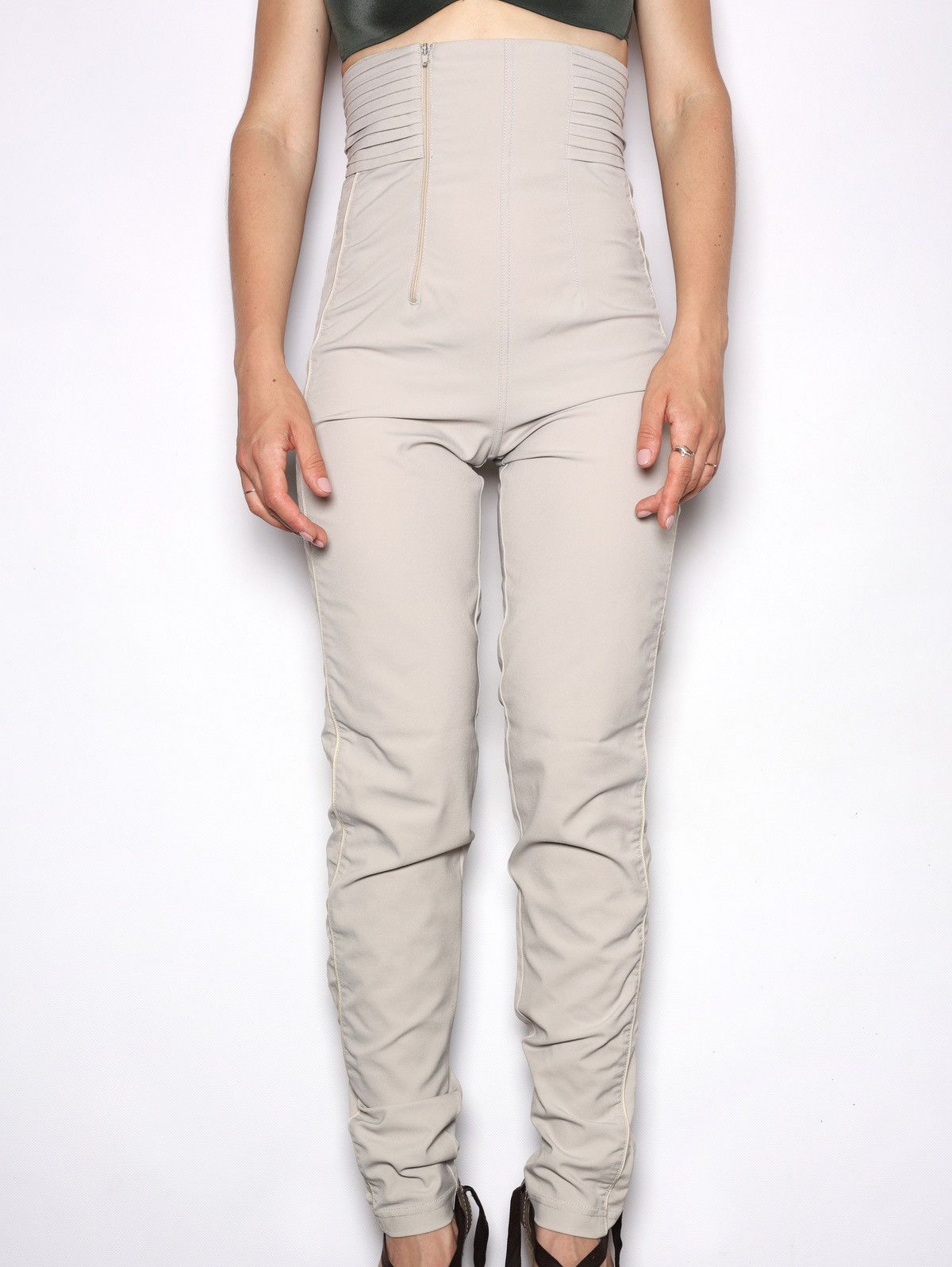 Marithe + Francois Girbaud Marithe Francois Girbaud Vintage Nylon Pants High Waist Size 27" / US 4 / IT 40 - 1 Thumbnail