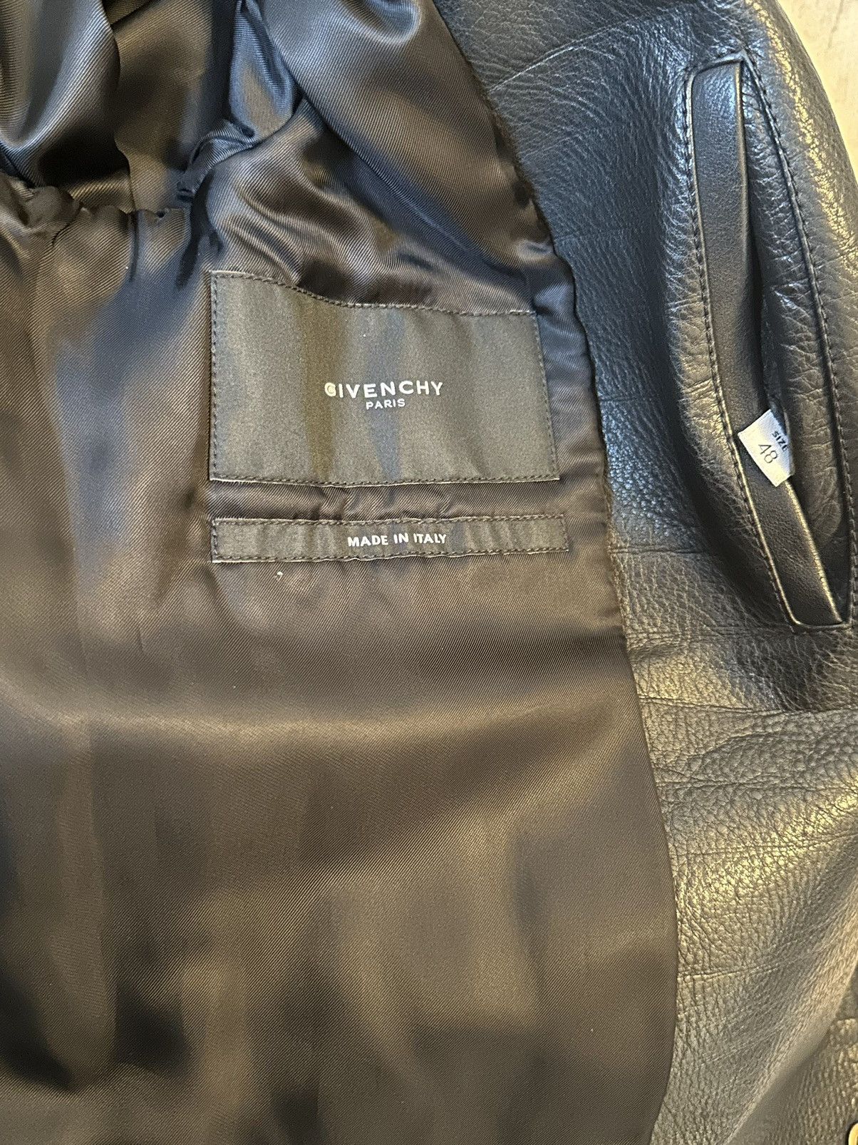 Givenchy Rare Givenchy leather biker jacket Size US M / EU 48-50 / 2 - 3 Thumbnail