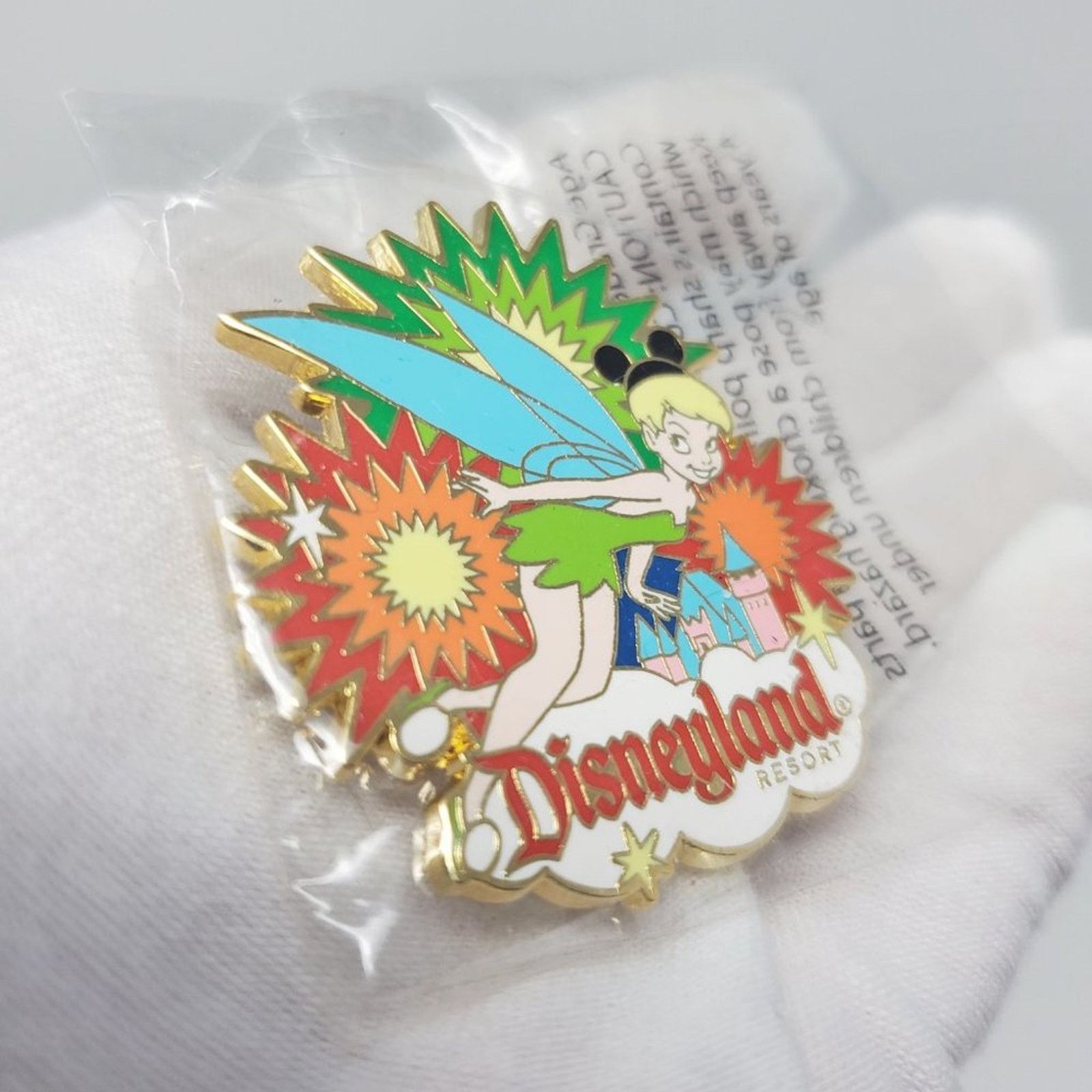 Disney Disney Tinker Bell Fireworks Pin Orange Enamel NIP Size ONE SIZE - 3 Thumbnail