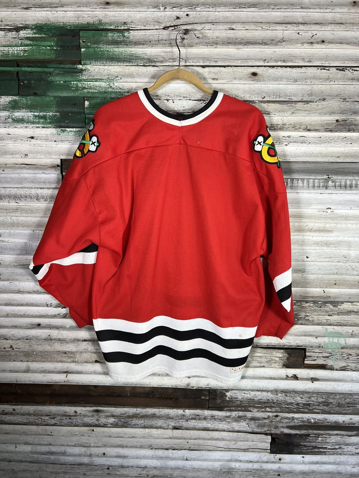 NHL × Vintage Vintage Chicago Blackhawks Hockey Jersey Size US XL / EU 56 / 4 - 2 Thumbnail