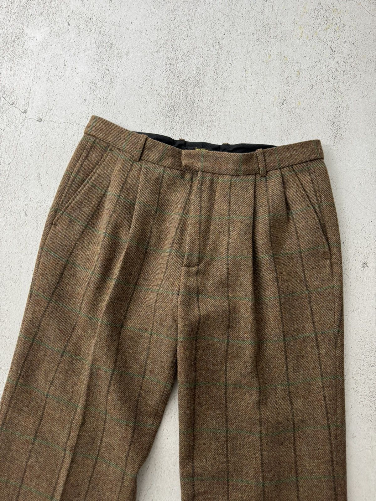 Holland & Holland × Japanese Brand Holland & Holland London Harrow Tweed Wool Pants Size US 34 / EU 50 - 7 Thumbnail