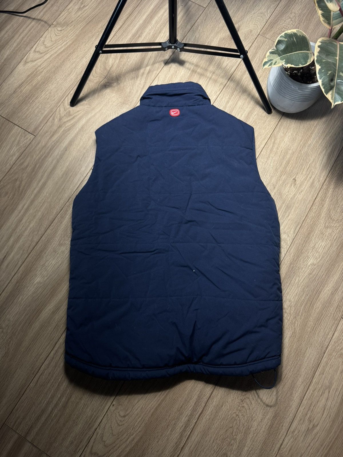 Nike 00s Nike BigLogo Central Outdoor Streetwear y2k Rare Vest Size US S / EU 44-46 / 1 - 2 Thumbnail