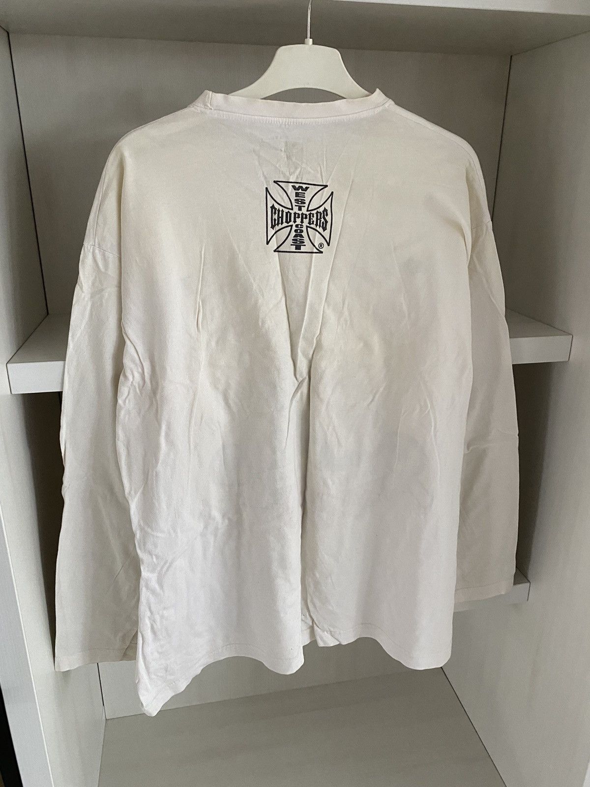 West Coast Choppers Vintage West Cost Choppers Crazy LongSleeve Y2K Big Logo Size US XXL / EU 58 / 5 - 4 Thumbnail