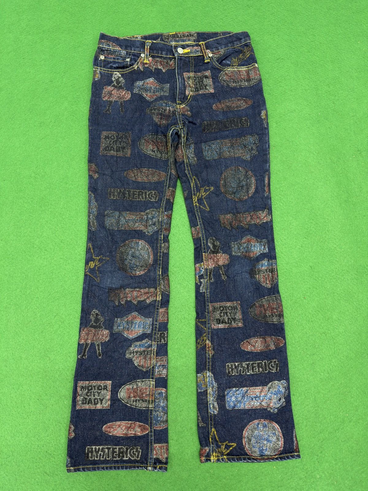 Hysteric Glamour A28 Hysteric Glamour Kinky Full Print Very Nice Size US 30 / EU 46 - 1 Thumbnail