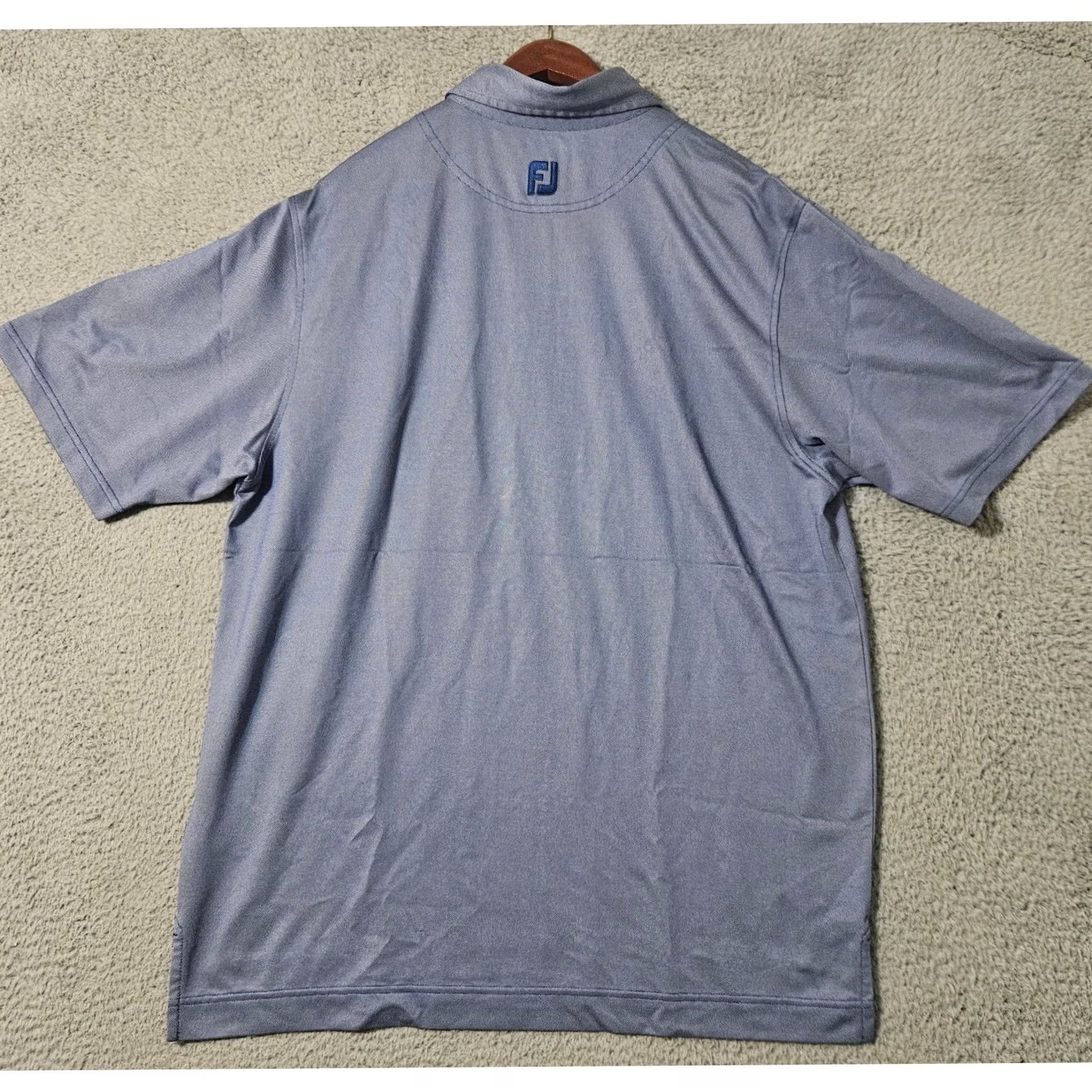 Footjoy Footjoy Blue Mens Golf Polo Shirt Stretch Large Size US L / EU 52-54 / 3 - 2 Thumbnail