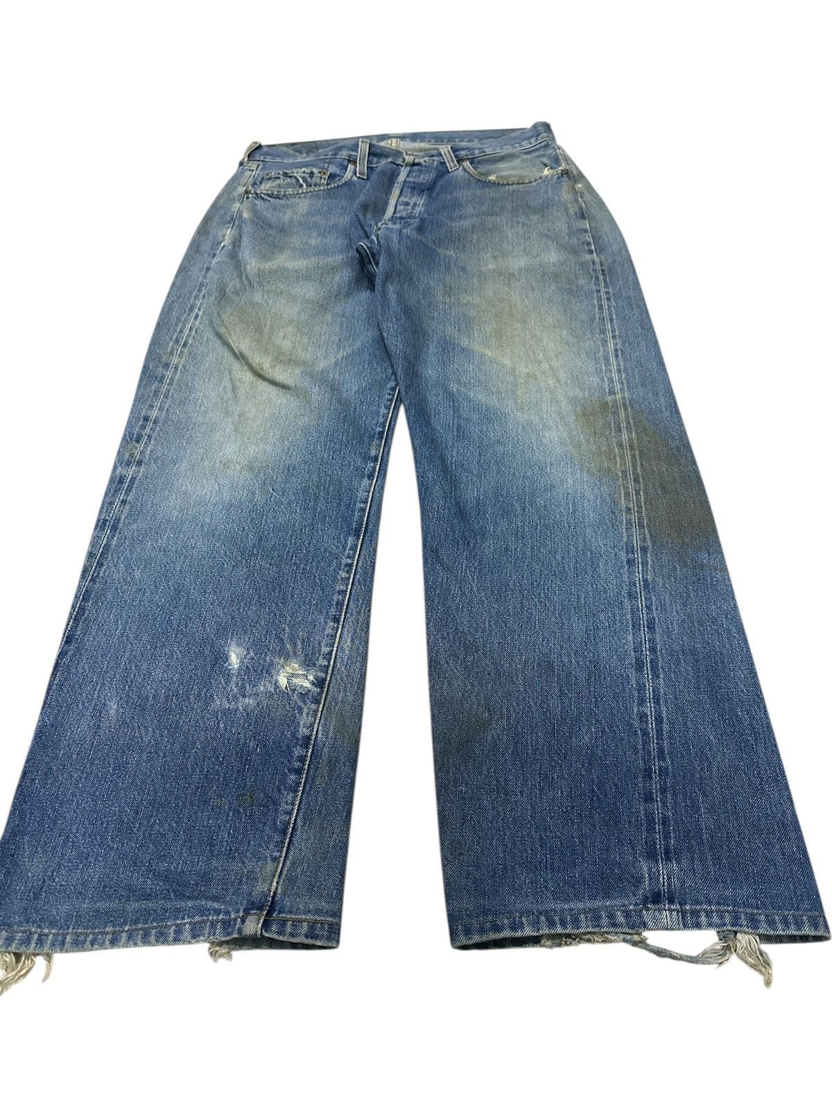 Levi's Distress Vintage Levis Big E 90s . Size US 32 / EU 48 - 4 Thumbnail
