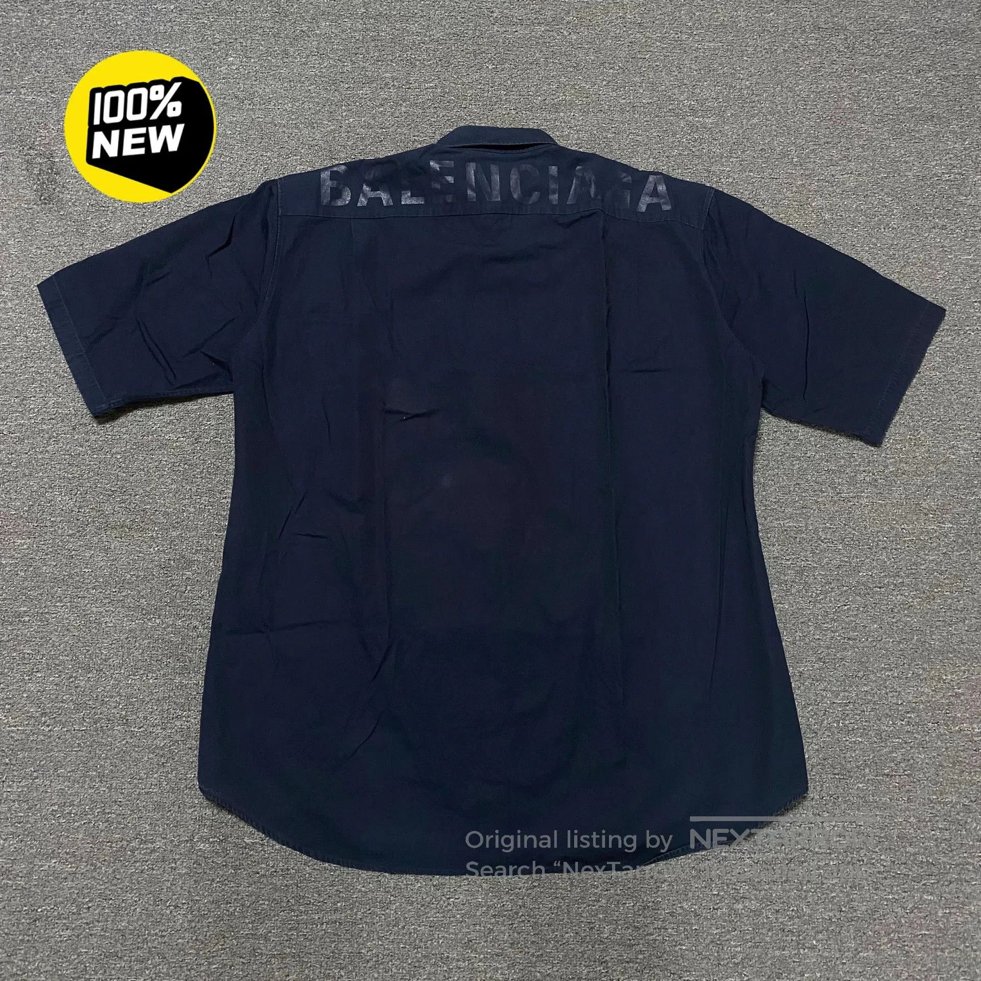 Balenciaga BALENCIAGA LOGO SHIRT. Size US M / EU 48-50 / 2 - 1 Thumbnail