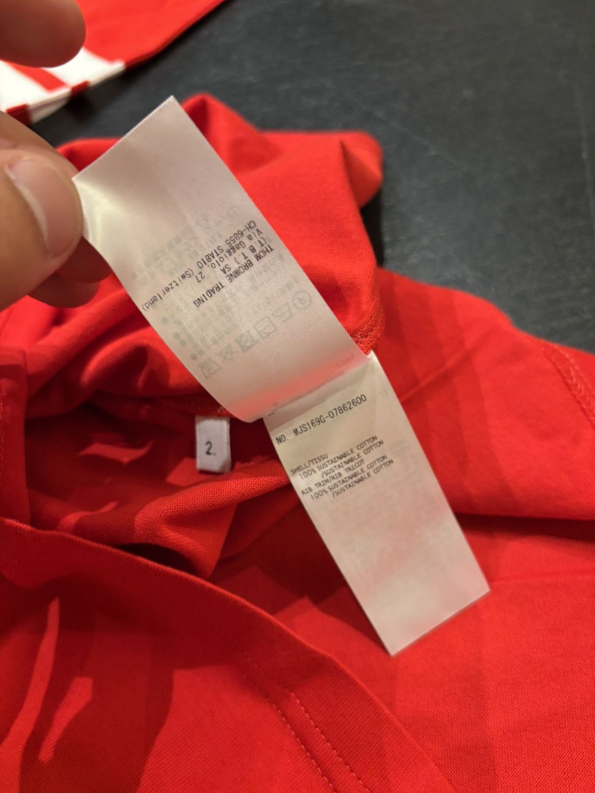 Thom Browne Thom Browne 4 Bar Longsleeve Tee Size US M / EU 48-50 / 2 - 5 Thumbnail