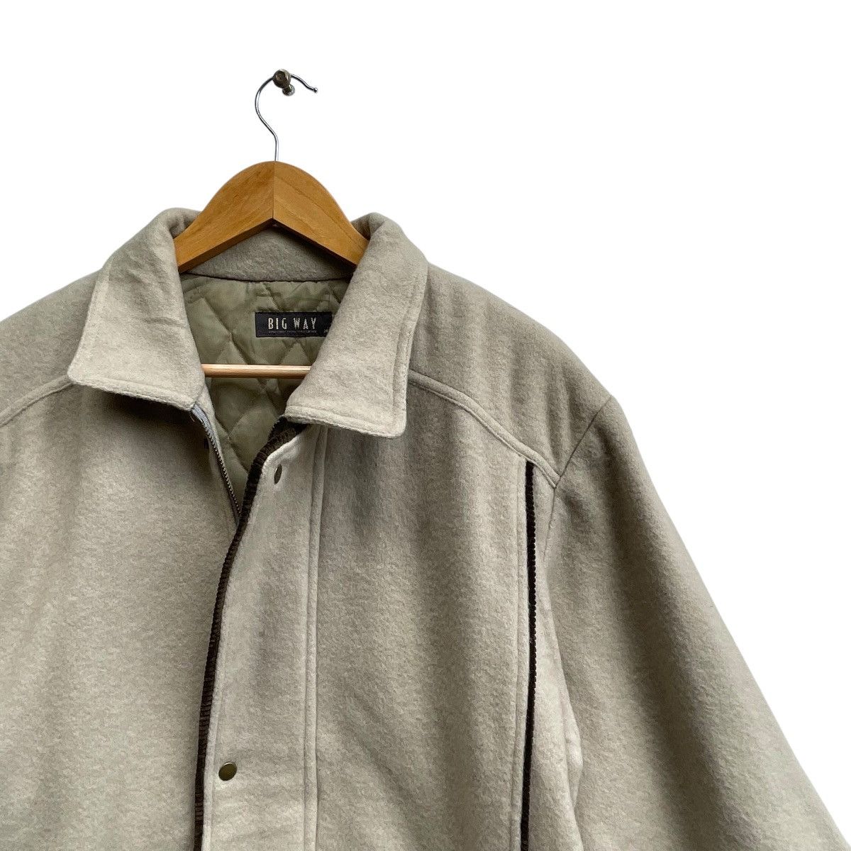 Issey Miyake × Japanese Brand Vintage Japanese Brand Big Way Bomber Jacket Size US M / EU 48-50 / 2 - 6 Thumbnail