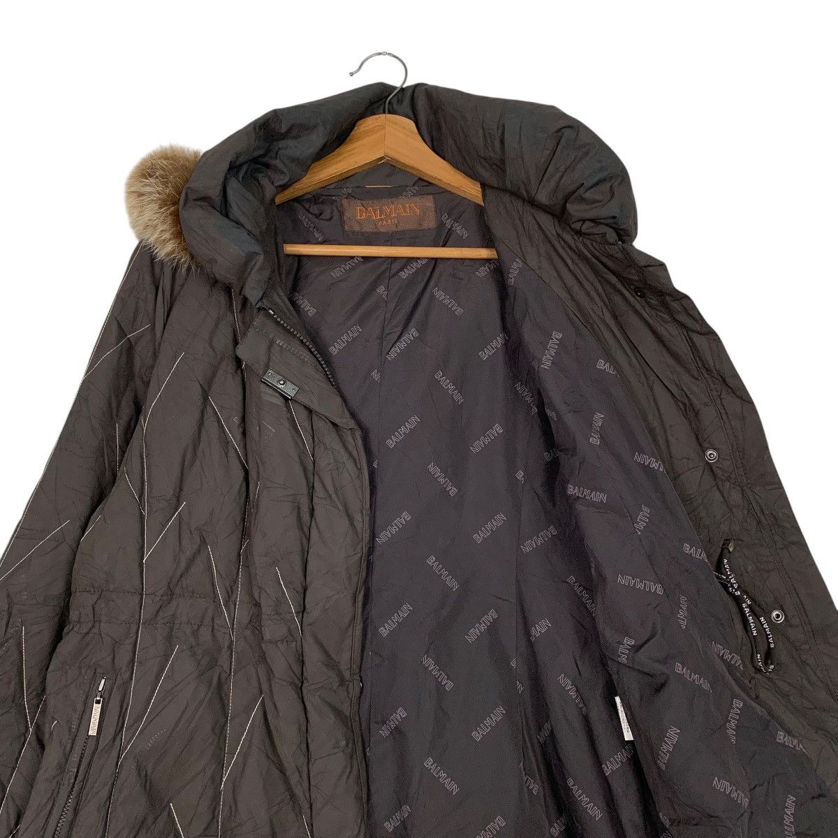Balmain Balmain Paris Hooded Jacket Size L / US 10 / IT 46 - 11 Thumbnail